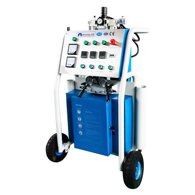 Máy phun Polyurea xi lanh khí lớn Nhiệt độ làm nóng 0 ~ 90 độ