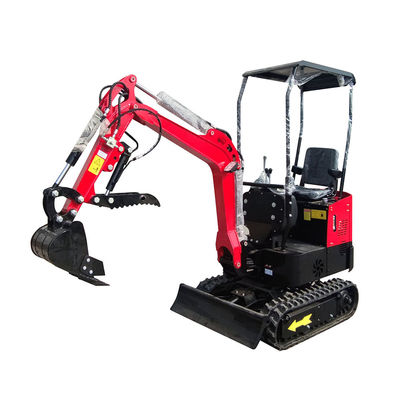 Máy đào bánh xích mini HT10BZ 1000kg Máy đào nhỏ Boom Swing tùy chọn