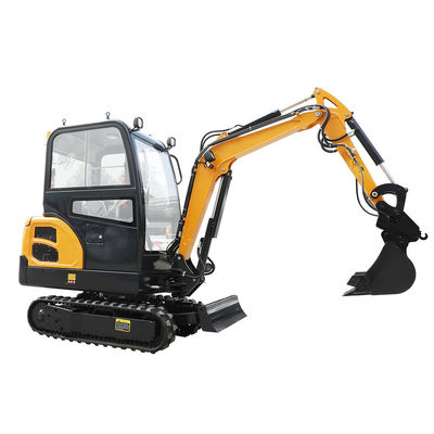 2T vòng quay Mini Crawler Excavator với động cơ Nhật Bản Crawler Mini Hydraulic Excavator Boom SEngine Dễ dàng vận hành