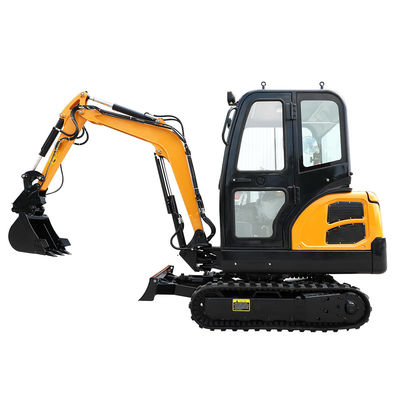Máy đào thủy lực mini Hightop 2000kg Máy đào nhỏ có cửa sổ phía trước Mở Đóng