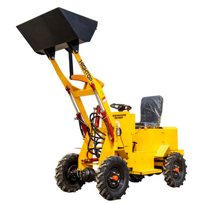 Công suất mạnh 1800W Máy xúc bánh lốp nhỏ Máy xúc lật mini phía trước HTEL12