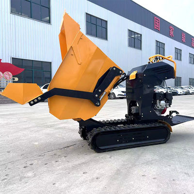 Máy vận chuyển bánh xích mini làm mát bằng không khí CE Máy xúc lật bánh xích nhỏ 500kg