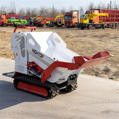Động cơ xăng Epa Mini Crawler Dumper Transporter Cao su Track Dumper HT500