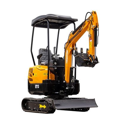 Động cơ CE EURO5 Máy đào mini Hightop 1300kg HT13 Máy đào mini nhỏ gọn