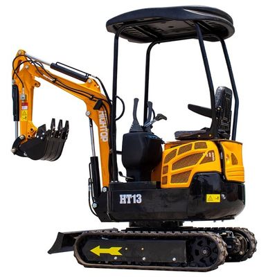 Máy đào Hightop 1300kg với thước đo theo dõi của máy đào mini 920mm