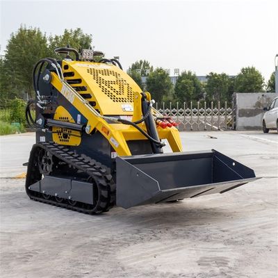 13.5hp Mini Skid Steer Loader 3000rpm Tỷ lệ tốc độ 0.06m3 Capacity Bucket