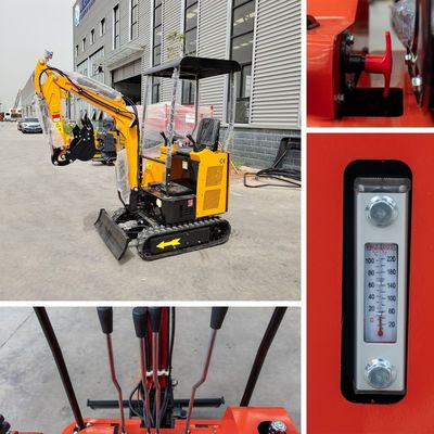 1.5t Máy đào lướt nhỏ mạnh mẽ hiệu quả thủy lực áp suất hệ thống 9mpa