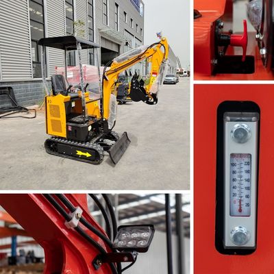 Mini Excavator Crawler Digging Bucket System áp suất 9mpa