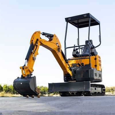 Ht22 2200kg compact Hydraulic Excavator Digger cảnh quan với chiều rộng trên cùng 1050mm