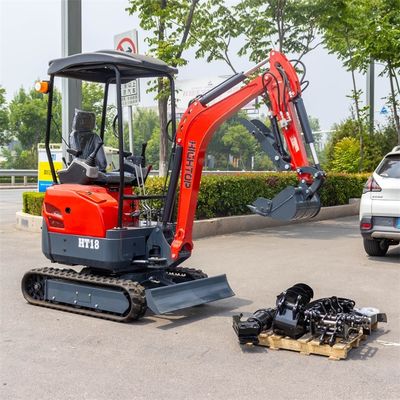 Máy đào thủy lực nhỏ compact mạnh mẽ với trọng lượng hoạt động 1800kg