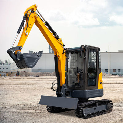 Truly Tailless 3500kg Hydraulic Excavator 30.4KN Bucket Digging Force cho bất kỳ địa hình nào