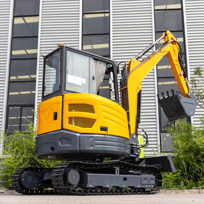 Máy xúc lật nhỏ gọn nhạy tải với điều khiển chân thủy lực và thiết kế không đuôi thực sự