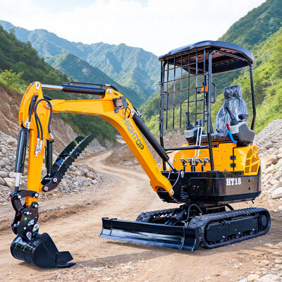 HT-18 1.8 tấn trọng lượng Kubota Engine Mini Excavator